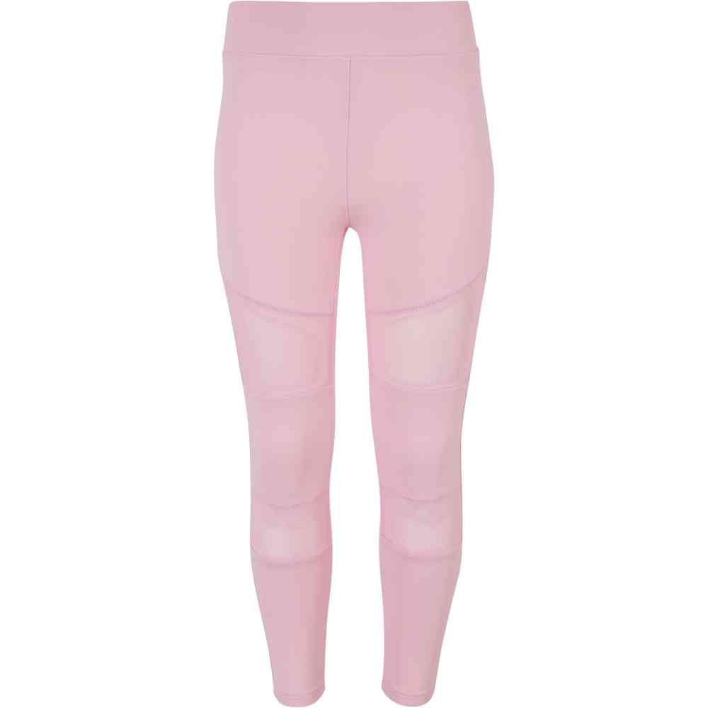Urban Classics - Tech Mesh Kinder Legging - Roze